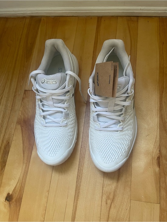 Asics Shoes - ASICS White Knit Athletic Sneakers